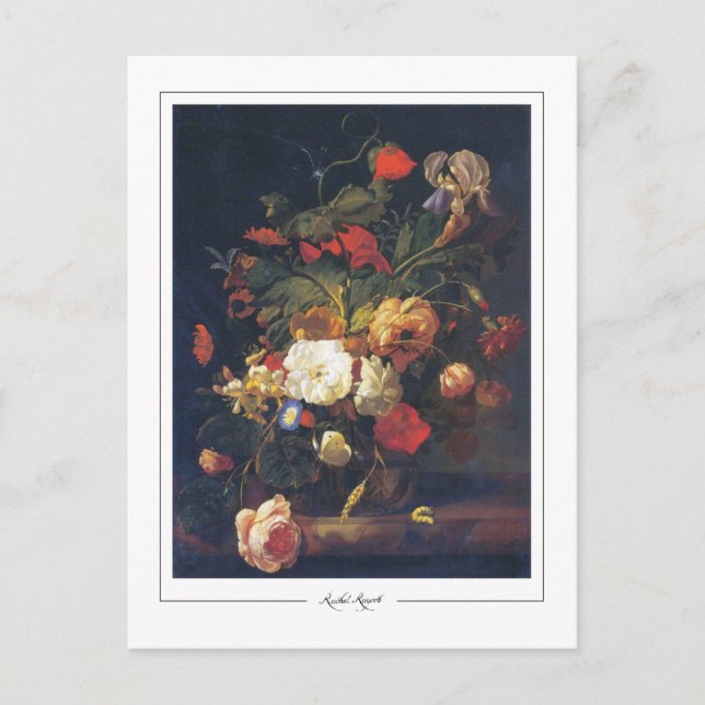 Rachel Ruysch #3 - Konstkort Vykort (Framsida)