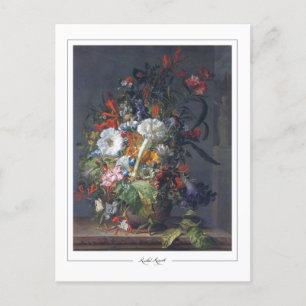Rachel Ruysch #4 - vykort för konst