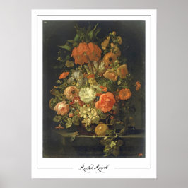 Rachel Ruysch Zedign Art Poster nr 64