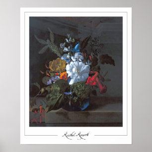 Rachel Ruysch Zedign Konstaffisch #20 Poster