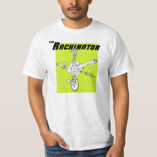 rachinatoren (färg) t shirt (Framsida)