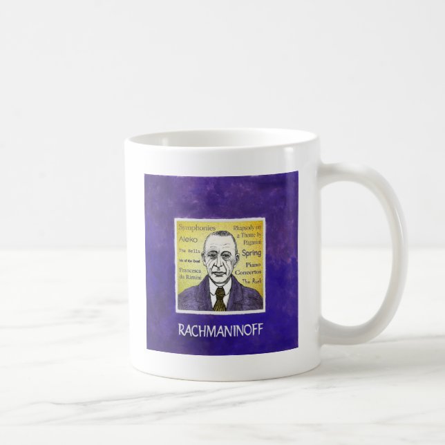 Rachmaninov Kaffemugg (Höger)