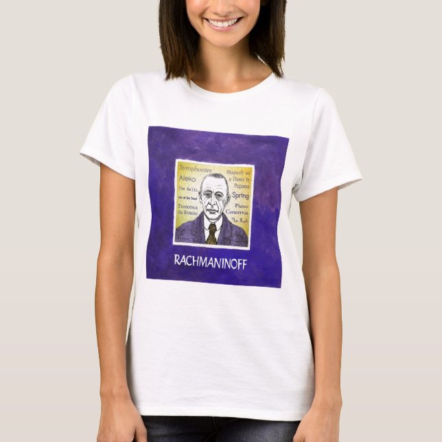 Rachmaninov Tee Shirt (Framsida)