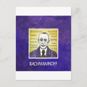 Rachmaninov Vykort