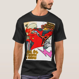 Racing Bike Art Speed T Shirt