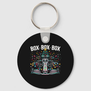 Racing Bil Box Box Box Radio Ringa Kul Julgran Nyckelring