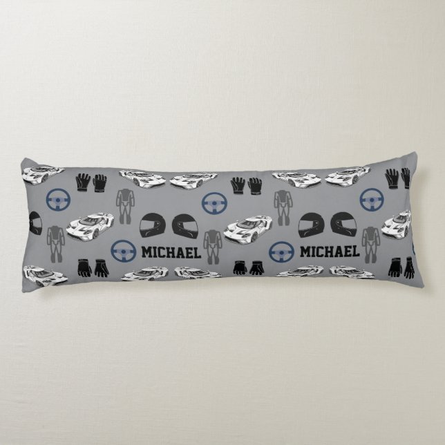 Racing car Body Pillow Kroppskudde (Baksidan)