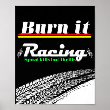 racing estetisk designaffisch