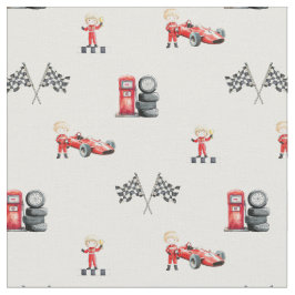 Racing f1 formula boy nursery tyg