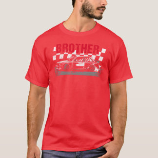 Racing Födelsedagsfest Matchande Familj Bil Pit Cr T Shirt