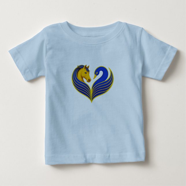 Racing Hearts And Healing Springs barn t-shirt (Framsida)