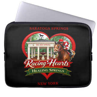 Racing Hearts And Healing Springs - laptop case Fodral