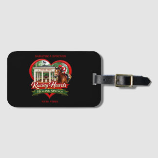 Racing Hearts And Healing Springs - luggage tag Bagagebricka