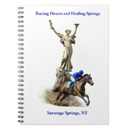 Racing Hearts and Healing Springs Notebook Anteckningsbok