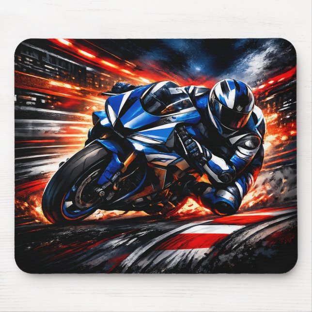 Racing Motorbike Musmattor (Framsidan)