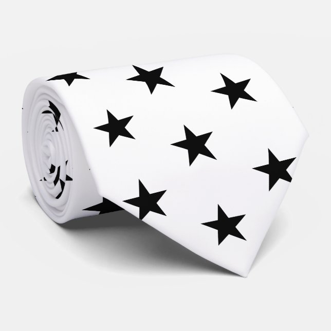 Racing Silks White with Black Stars Derby Slips (Rullad)
