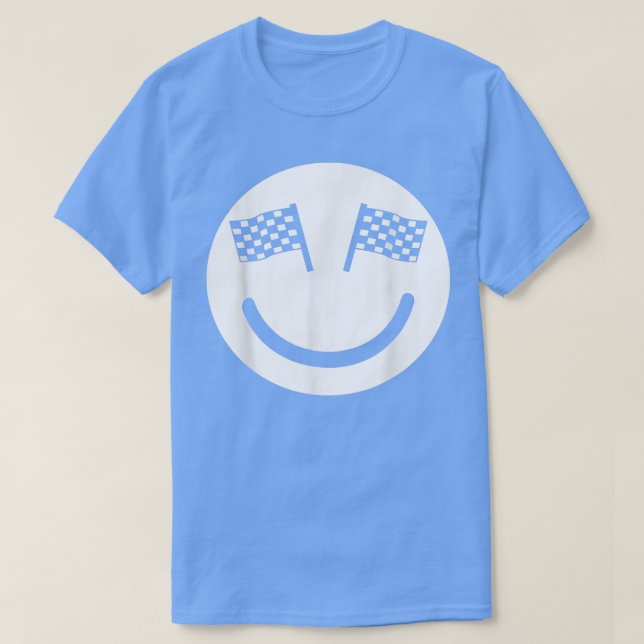 Racing smile for Race Car Parties  T Shirt (Design framsida)