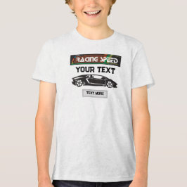 Racing Speed Bil Design – Snabb Motorsport Prestan T Shirt
