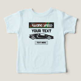 Racing Speed Bil Design – Snabb Motorsport Prestan T Shirt