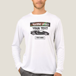 Racing Speed Bil Design – Snabb Motorsport Prestan T Shirt
