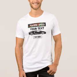 Racing Speed Car Design – Fast Motorsport Performa T Shirt