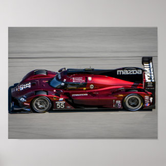 Racingbil #55 poster