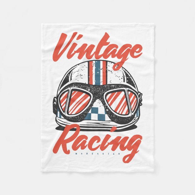 Racinghjälm Fleecefilt (Framsidan)