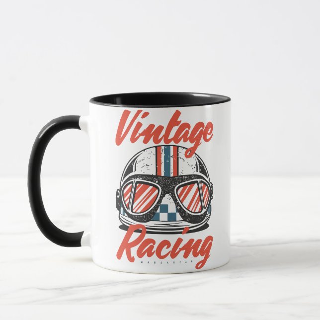 Racinghjälm Mugg (Vänster)