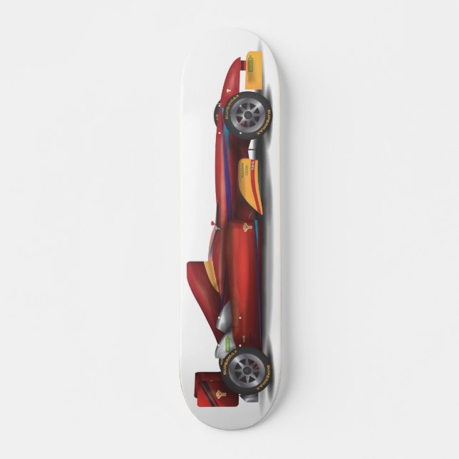 Racingsbil Skateboard Bräda 20 Cm (Framsida)
