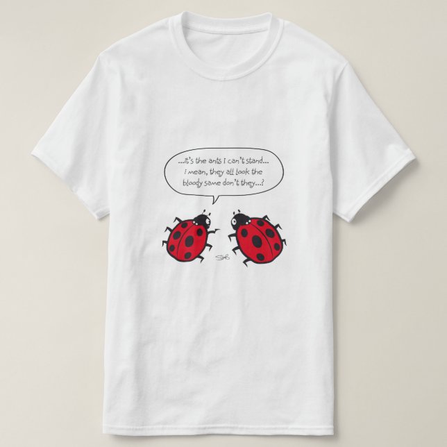 Racist Ladybird Tee (Design framsida)