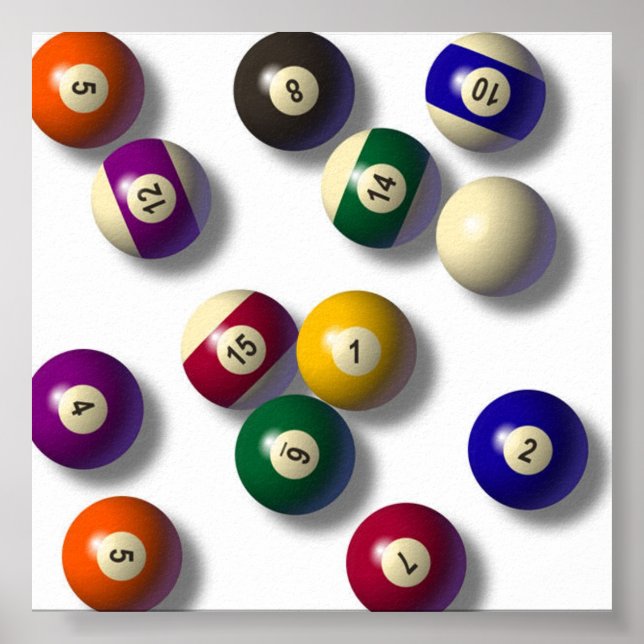 Rack 'Em Poster (Framsidan)