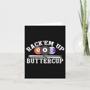 Rack Em Up-knapp - Billiards Bassäng Kort