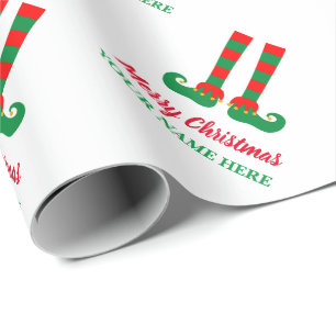 Räck julklappen för Helgdag som omsluter papprar Presentpapper