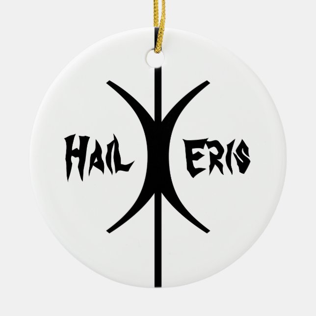 Räcka av Eris/den sakrala Chao prydnaden Julgransprydnad Keramik (Framsidan)