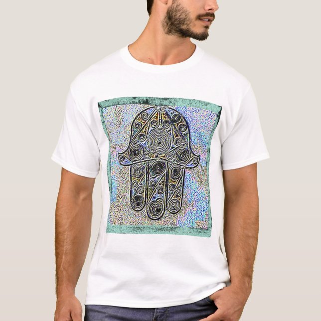 Räcka av Fatima/Hamsa Tröja (Framsida)