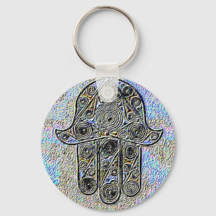 Räcka av Fatima Keychain Nyckelring