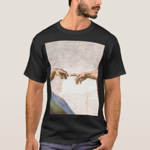 Räcka av gud av Michelangelo Tee