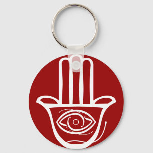 Räcka av Miriam (Hamsa) Nyckelring