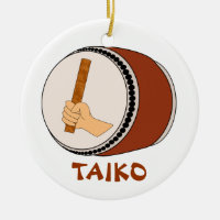 Räcka den hållande pinnen Taiko trummar att trumma