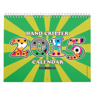 Räcka formade djur 2015 kalender