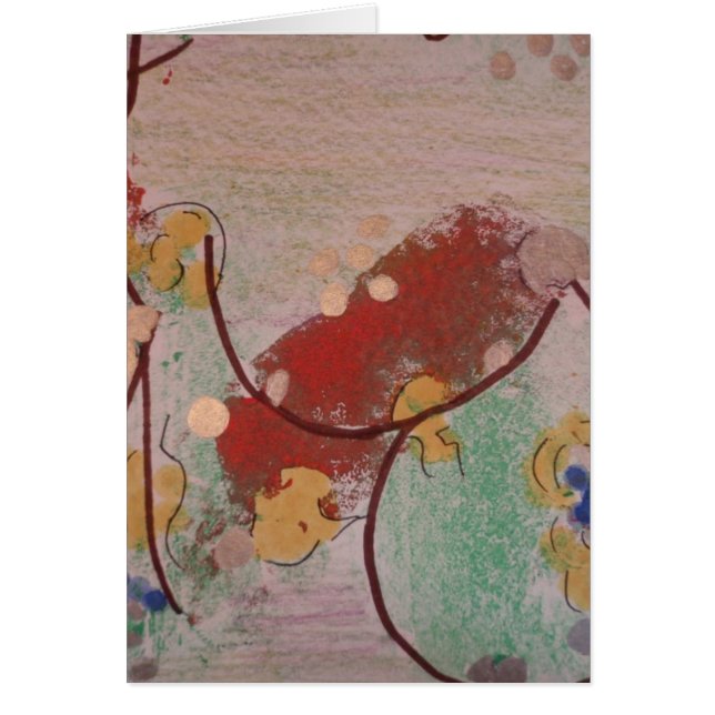 Räcka - gjorda GraphicDesign Hälsningskort (Framsidan)