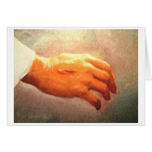 räcka hälsningskort (Framsidan Horizontal)