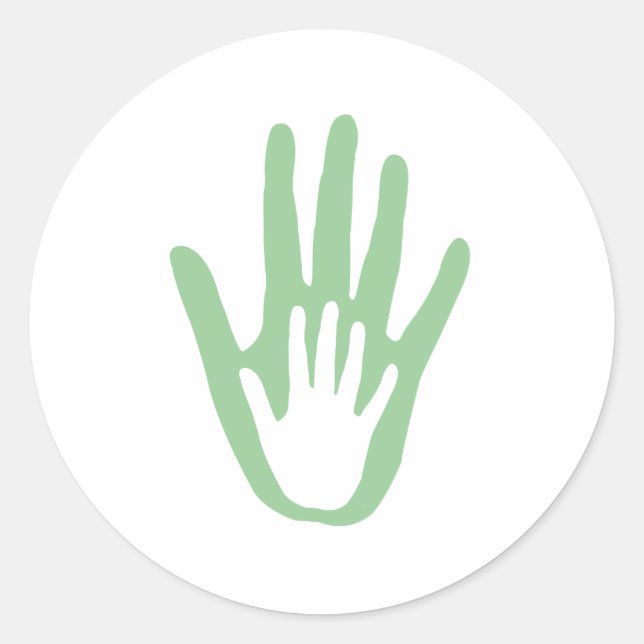 räcka - in - räcker runt klistermärke (Framsida)