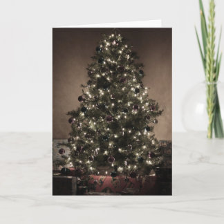 Räcka målad jul helgkort