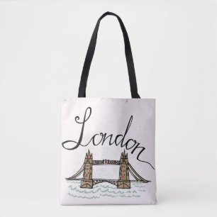 Räcka märkte London överbryggar Tygkasse