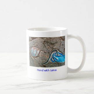 Räcka med lotusblomma/muggen kaffemugg