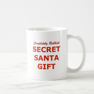 Racka ner på fullständigt den hemliga Santa gåv Kaffemugg