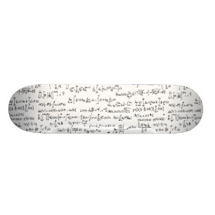 Räcka skriftliga Mathlikställande // Mini Skateboard Bräda 18,5 Cm