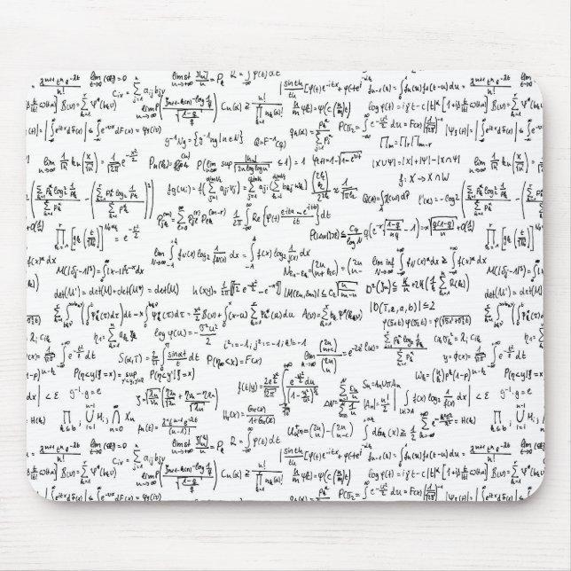Räcka skriftliga Mathlikställande // Musmatta (Framsidan)