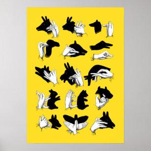 Räcka skuggar poster